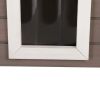 2-Tier Outdoor Wooden Dog House