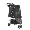3 Wheels Dog Stroller with Brakes