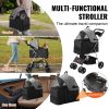4 Wheels Dog Stroller