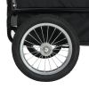 2-in-1 Dog Bike Trailer and Jogging Stroller