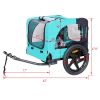 Light Green Dog Bike Trailer