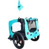 Light Green Dog Bike Trailer