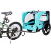 Light Green Dog Bike Trailer
