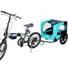 Light Green Dog Bike Trailer