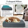 Orthopedic Dog Bed with Headrest