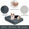 Orthopedic Dog Bed with Headrest