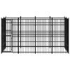 Outdoor Dog Kennel Steel 79.3 ft²