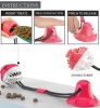 Pet Life 'Grip N' Play' Treat Dispensing Ball Shaped Suction Cup Dog Toy