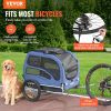 VEVOR Dog Cart Trailer - Blue/Black