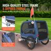 VEVOR Dog Cart Trailer - Blue/Black