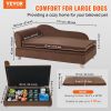 VEVOR Dog Couch for Large-Sized Dogs - Dark Brown