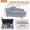 VEVOR Dog Couch for Medium-Sized Dogs - Gray
