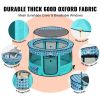 VEVOR Foldable Pet Playpen, 44'' x 44'' x 24''