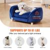 VEVOR Pet Couch for Medium-Sized Dogs - Blue