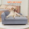 VEVOR Pet Sofa for Large-Sized Dogs - Grey