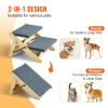 VEVOR Wood Pet Stairs and Ramp