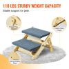 VEVOR Wood Pet Stairs and Ramp
