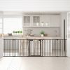 115 Inch Length 5 Panel Adjustable Standing Gate