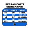 Dog Raincoat Red