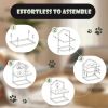 Adjustable Elevated Dog Bowl Feeder Stand