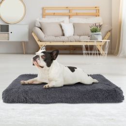 Pet Bed Soft Warm Fleece (Size: Large)