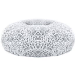 Donut Dog Bed - L Size (Color: Grey)
