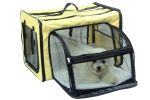 Pet Life Capacious Dual-Expandable Puppy Crate