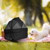Dog Stroller with Foldable Carrier
