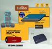 Helios Combat-Terrain Outdoor Cordura-Nyco Folding Dog Bed - Blue