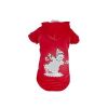 Pet Life LED Lighting Holiday Snowman Hooded Sweater