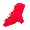 Pet Life LED Lighting Holiday Snowman Hooded Sweater