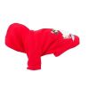 Pet Life LED Lighting Holiday Snowman Hooded Sweater
