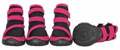 Performance-Coned Premium Stretch Dog Shoes-Red