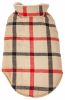 'Allegiance' Plaid Insulated Dog Coat