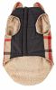 'Allegiance' Plaid Insulated Dog Coat