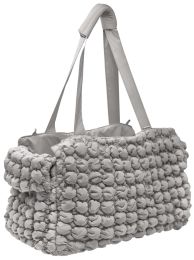 Pet Life 'Bubble Vogue' Dog Carrier (Color: Grey)
