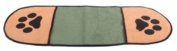 'Dry-Aid' Hand Inserted Microfiber Pet Towel (Color: Khaki/Green)
