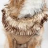 Pet Life Luxe 'Furracious' 2-In-1 Mesh Harness W/ Removable Fur Collar
