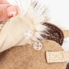Pet Life Luxe 'Furracious' 2-In-1 Mesh Harness W/ Removable Fur Collar
