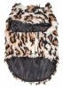 Pet Life Luxe 'Lab-Pard' Dazzling Leopard Patterned Mink Fur Dog Coat