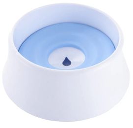 'Pud-Guard' Spill Proof Dog Bowl (Color: Blue)