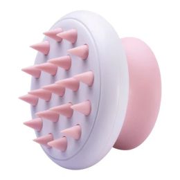 'Scwubba' Handheld Bathing Brushing (Color: Pink)