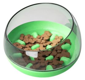 'Tumbowl' Dog Slow Feeder (Color: Green)