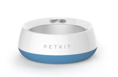 Smart Digital Feeding Dog Bowl (Color: Blue)