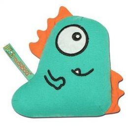 Shoe-faced Monster Plush Dog Toy (Color: Green)