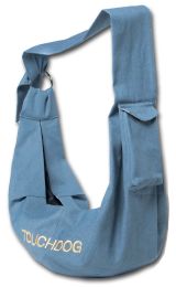 Touchdog Sling Dog Carrier (Color: Blue)