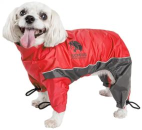 Touchdog Quantum-Ice Dog Coat (Color/Size: Red-SM)