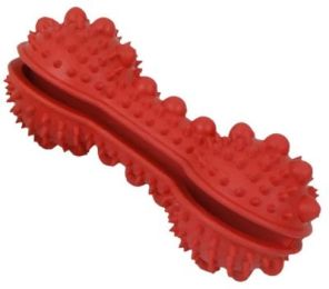 'Denta-Bone' TPR Treat Dispensing (Color: Red)