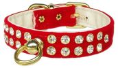Velvet #31 Red Dog Collar