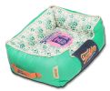 Touchdog Floral-Galore Vintage printed Ultra-Plush Designer Dog Bed